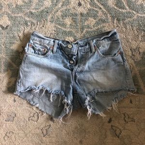 VINTAGE LEVIS 501 CUTOFFS
